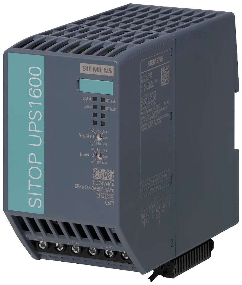 2414060 - Siemens SITOP UPS1600/DC/24VDC/40A/USB