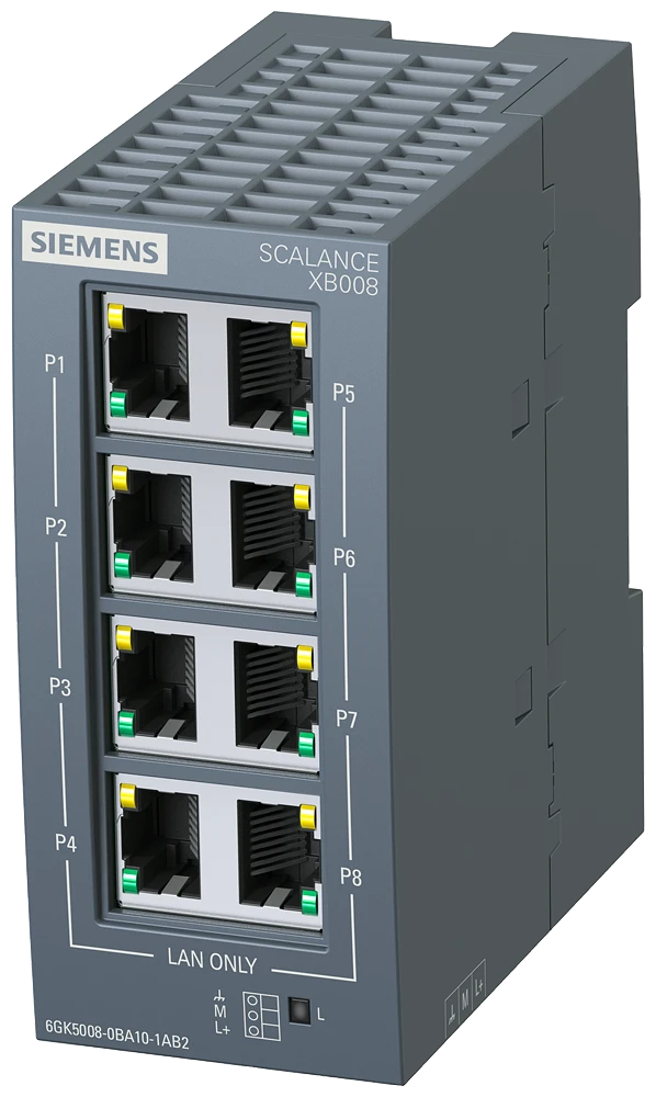 Siemens Netwerkswitch 6GK5008-0BA10-1AB2