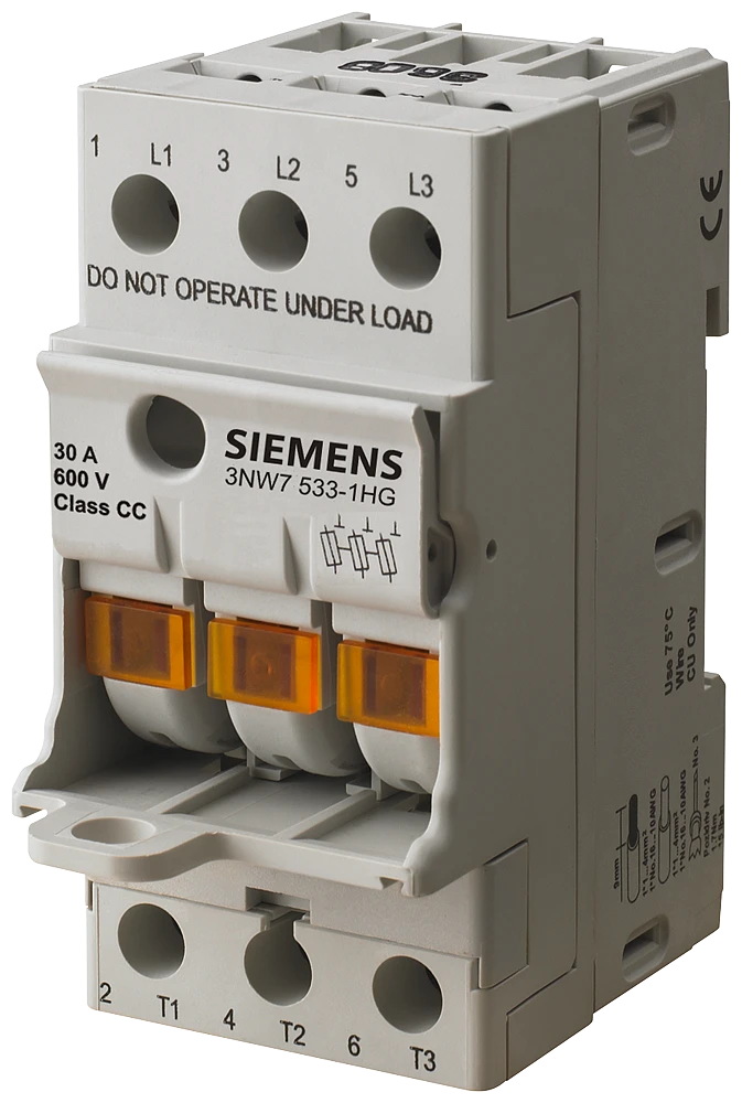 2390576 - Siemens fuse holder, compact version