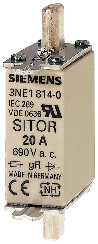 2390038 - Siemens SITOR fuse link, with blade cont...