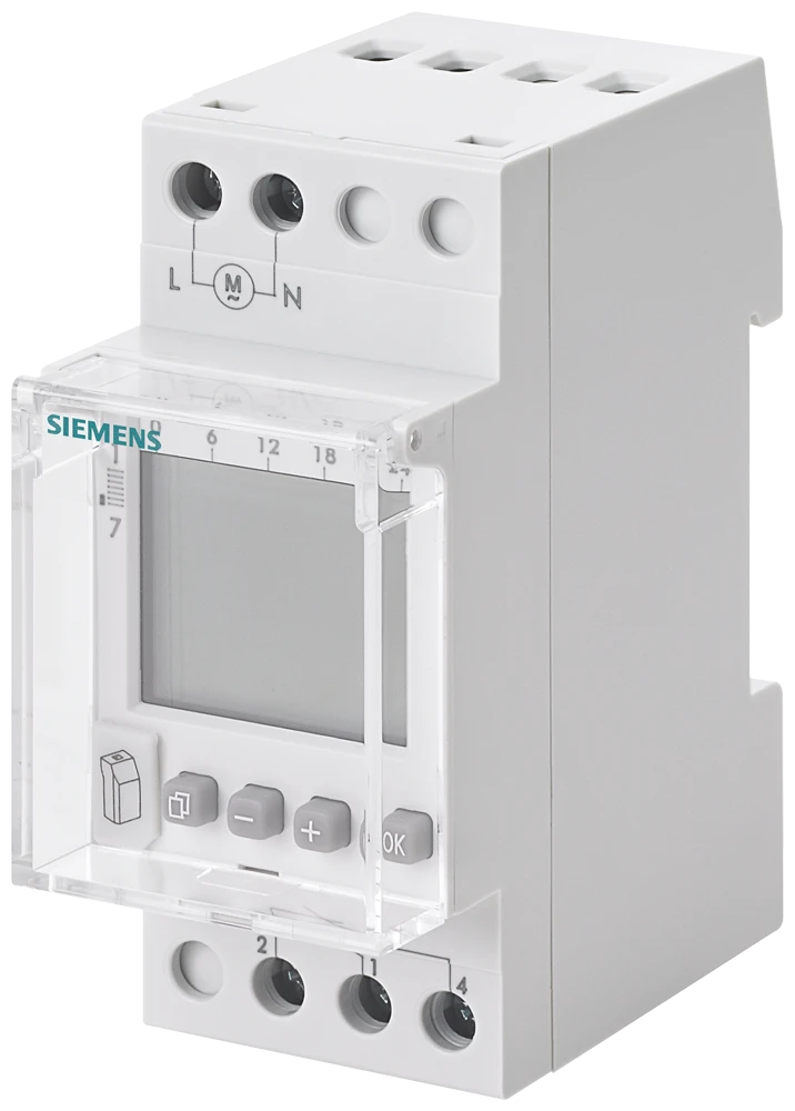 Siemens Digitale schakelklok voor paneelbouw 7LF4521-0