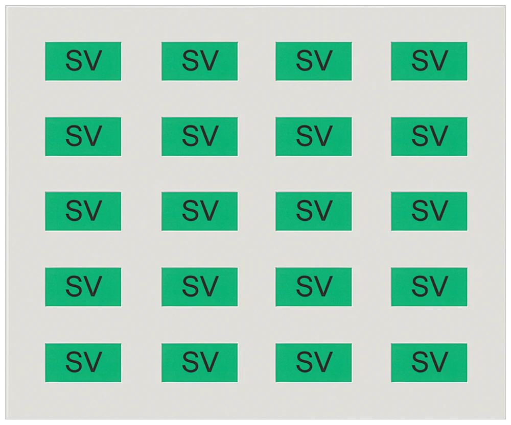 2411746 - Siemens SCHUKO-LABELING SET SV