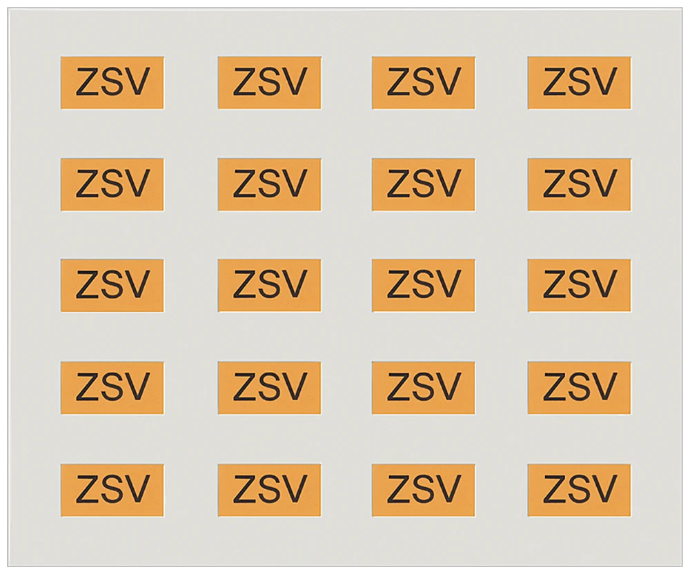 2411747 - Siemens SCHUKO-LABELING SET ZSV