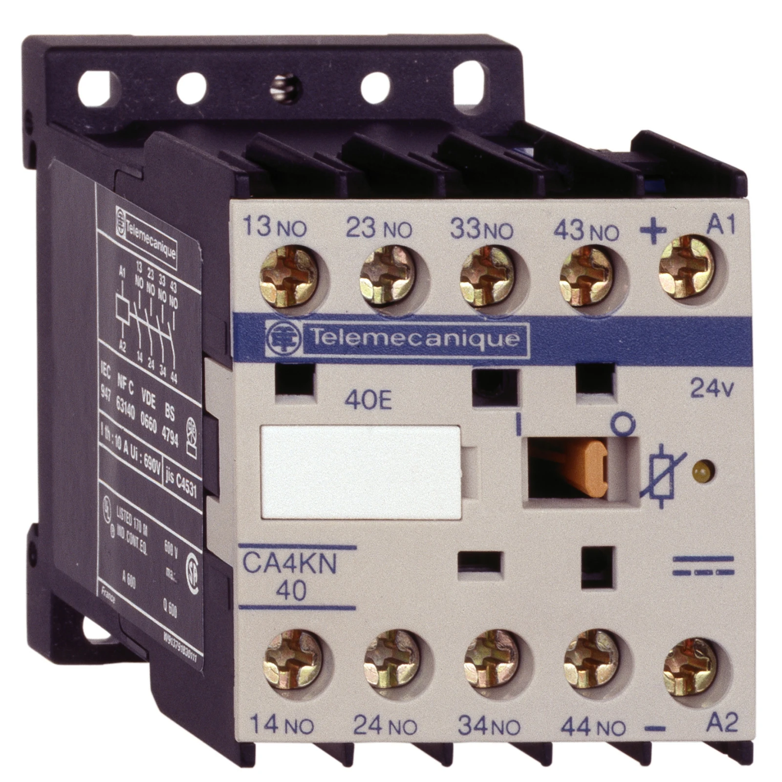 Schneider Electric Hulpcontact, relais CA4KN22BW3