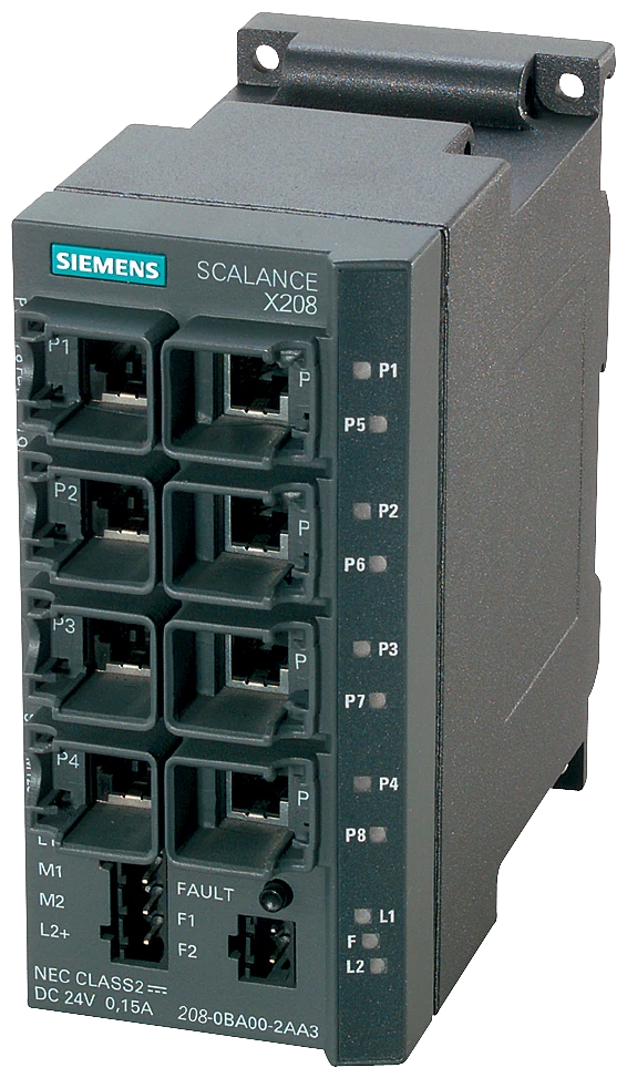 Siemens Netwerkswitch 6GK5208-0BA10-2AA3
