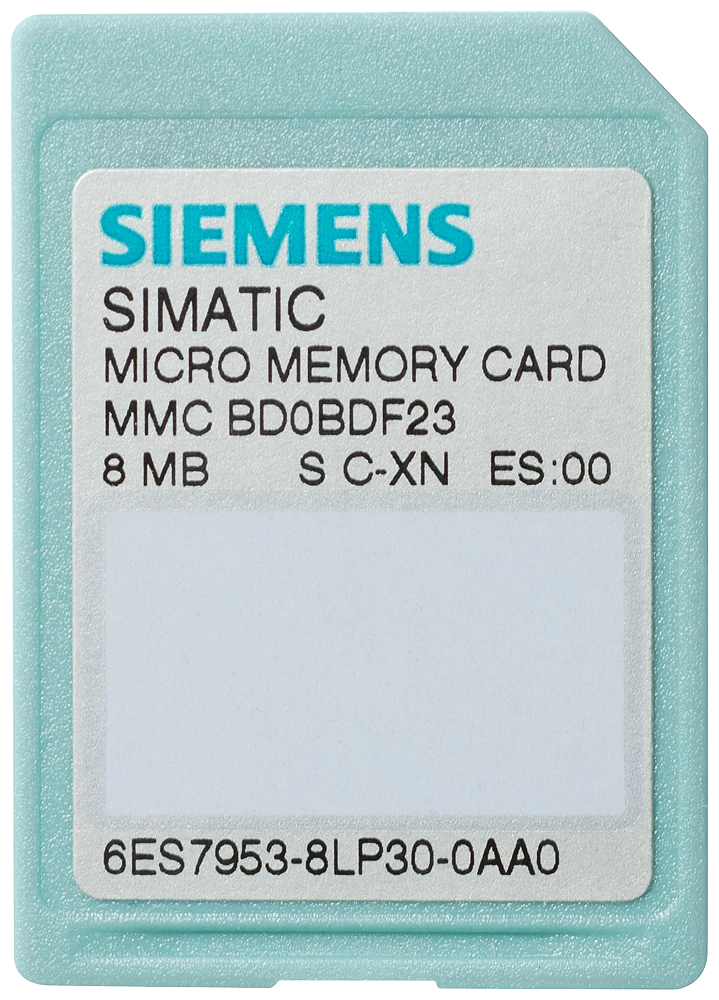 Siemens PLC geheugenkaart 6ES7953-8LL31-0AA0