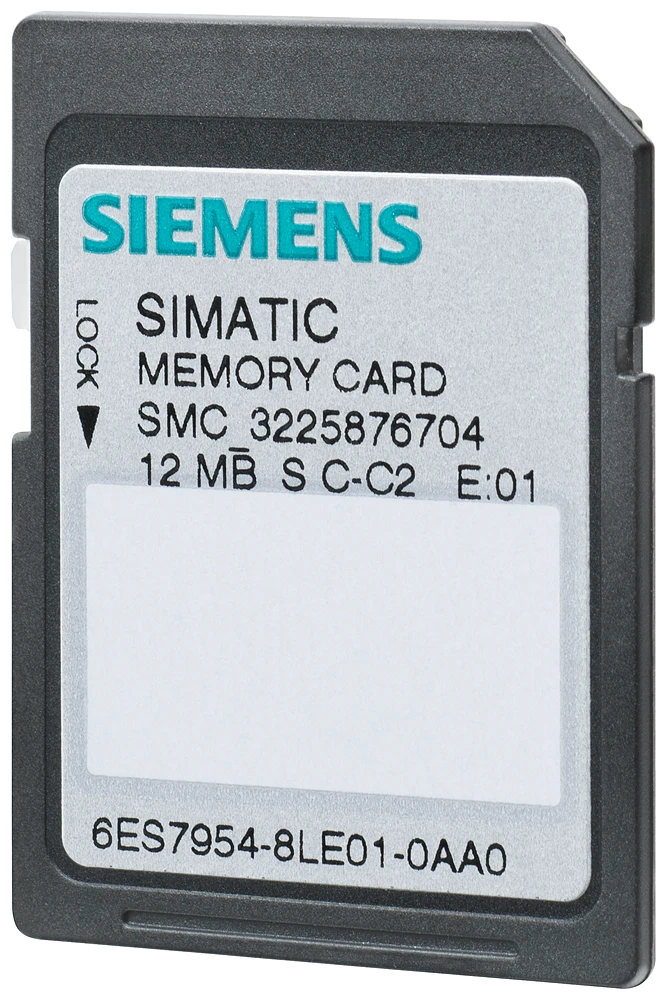 Siemens PLC geheugenkaart 6ES7954-8LE04-0AA0