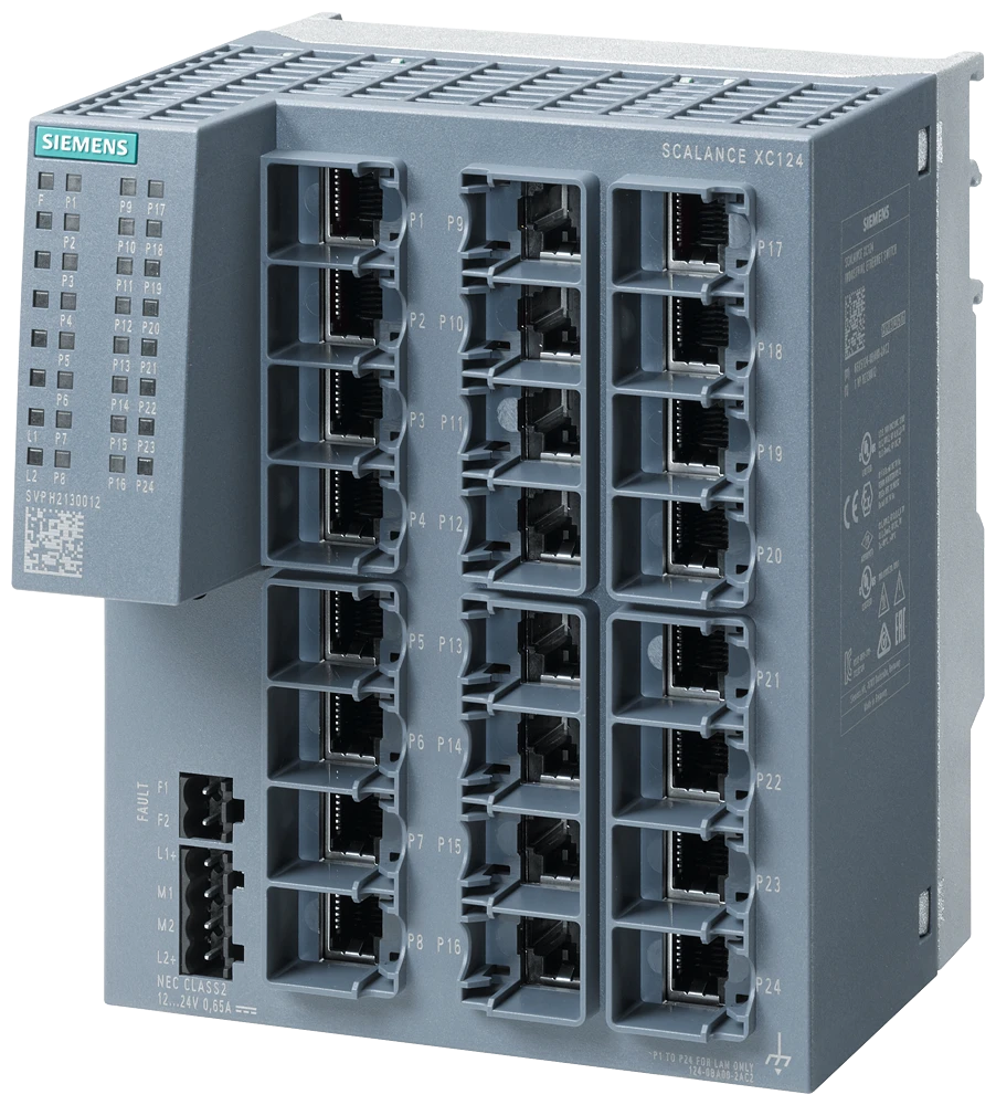 Siemens Netwerkswitch 6GK5124-0BA00-2AC2