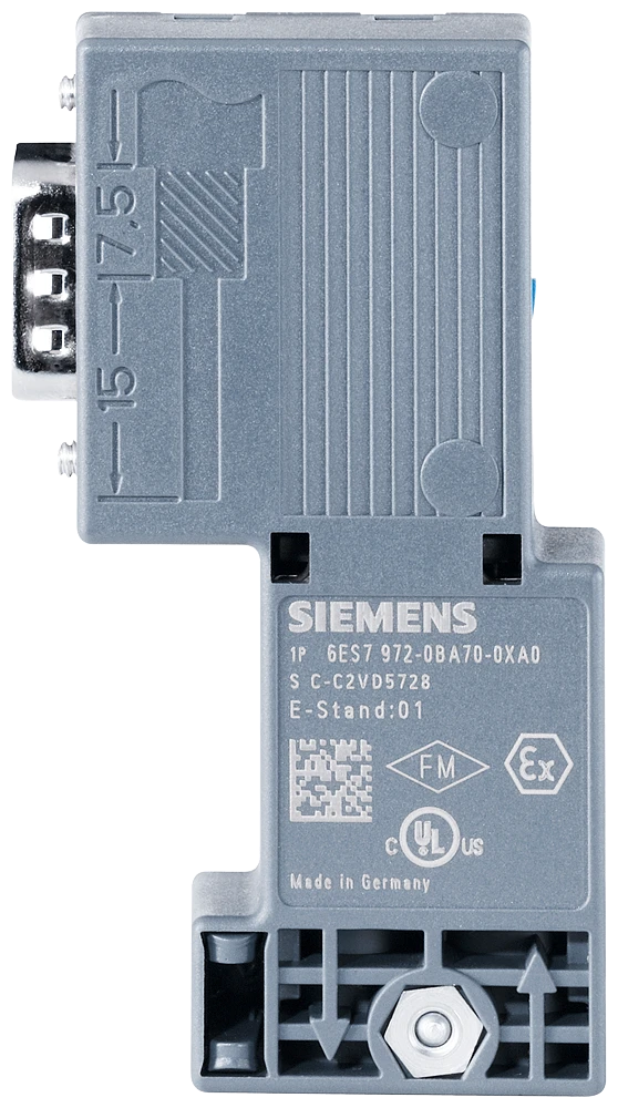 2414709 - Siemens PB Connector, 90 Degree, w/o PG ...