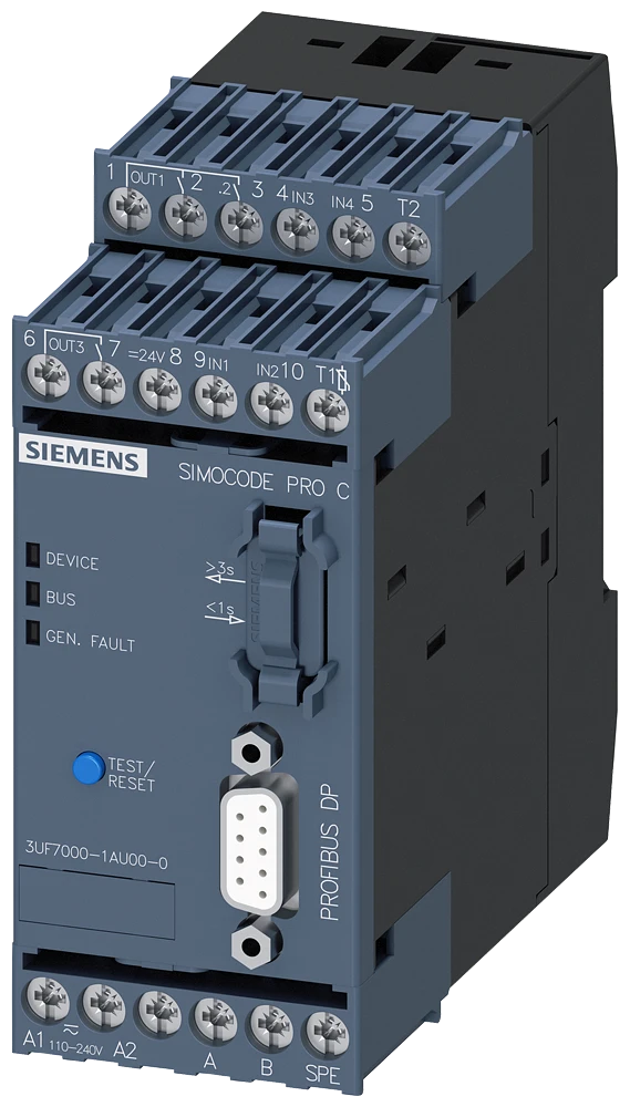 Siemens Motormanagementsysteem 3UF7000-1AU00-0