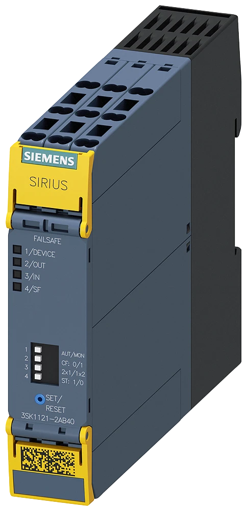 Siemens Relais voor bewaking van veiligheidsstroomcircuits 3SK1121-2AB40