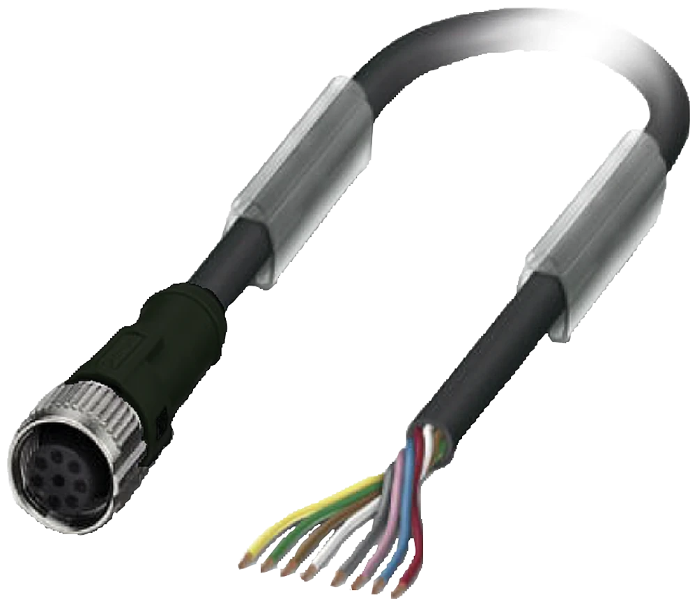 1157340 - Siemens Cable 8-pole, 3m conductor