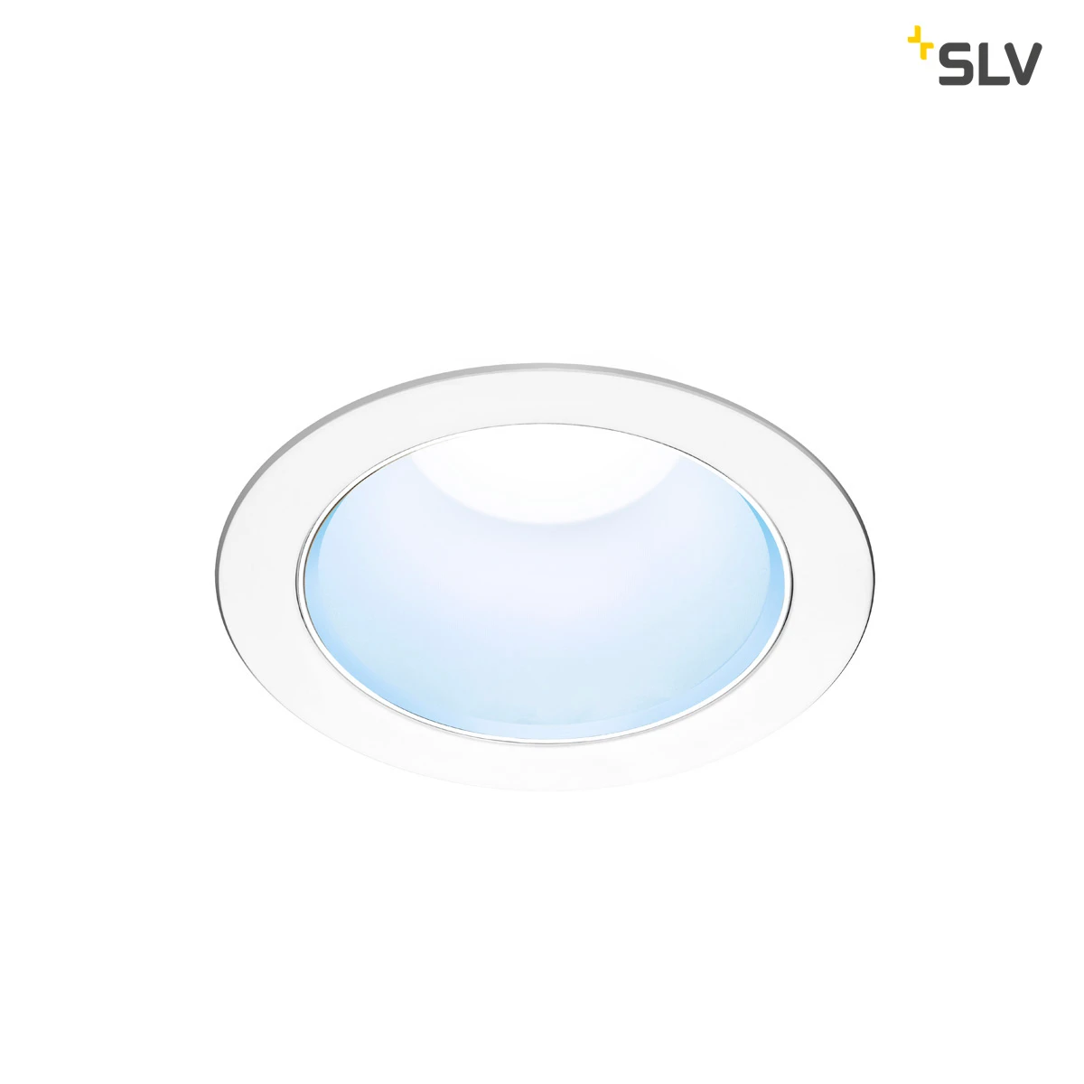 SLV Downlight star/zwenkbaar RILO DL wit/chroom 1xLED 3000/4000K