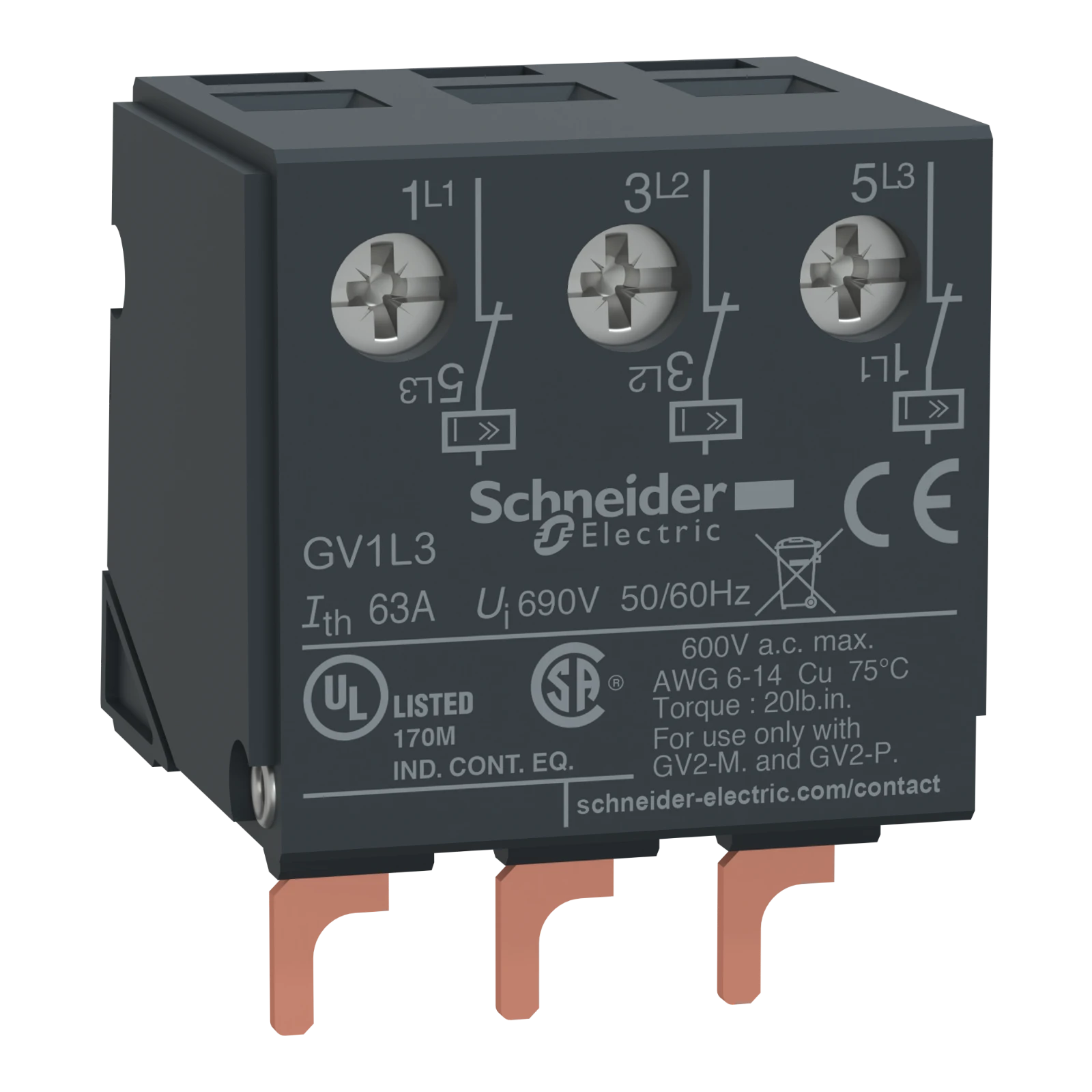 1038469 - Schneider Electric GV1L3