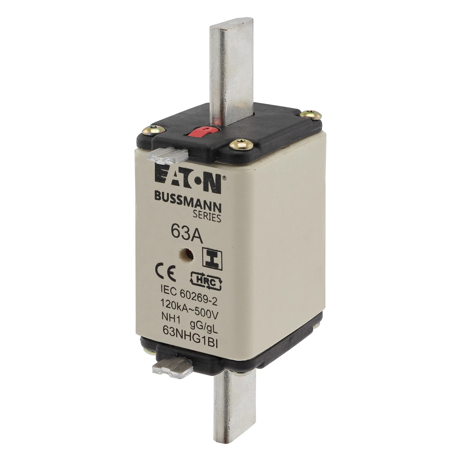 1511101 - Eaton NH FUSE 63A 500V gG SIZE 1