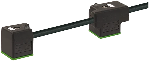Murrelektronik Sensor/actorkabel met connector Double valve plug