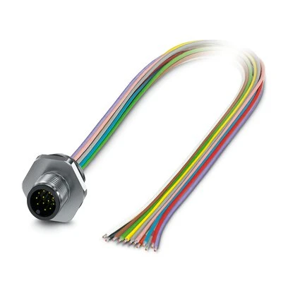 Phoenix Contact Ronde connector, veldzijdig confectioneerbaar (industrieconnector) SACC-E-M12MS-17P-M16XL/0,5