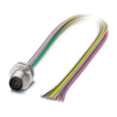 Phoenix Contact Ronde connector, veldzijdig confectioneerbaar (industrieconnector) SACC-E-MS-12CON-M16/0,5 SCO