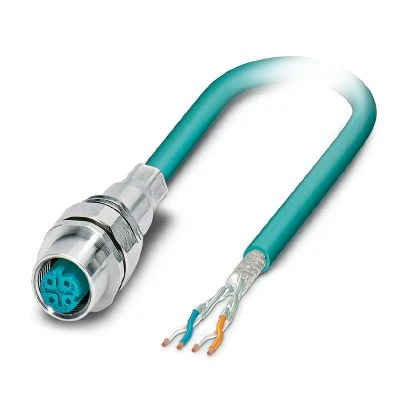 Phoenix Contact Ronde connector, inbouw (met kabel) VS-M12FSEC-OE-93E-LI/2,0