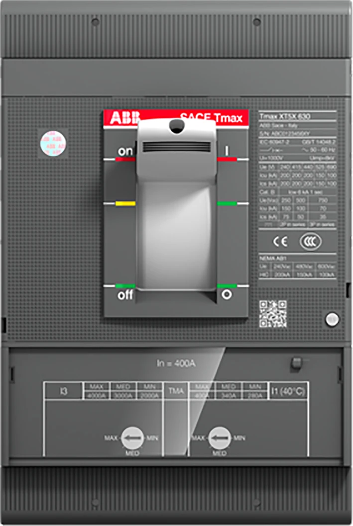 4017999 - ABB Componenten XT5N 400 TMA 400-4000 3p F F