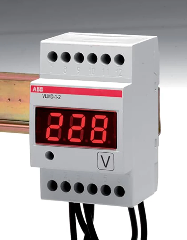 ABB Componenten Voltmeter paneelbouw VLMD-1-2