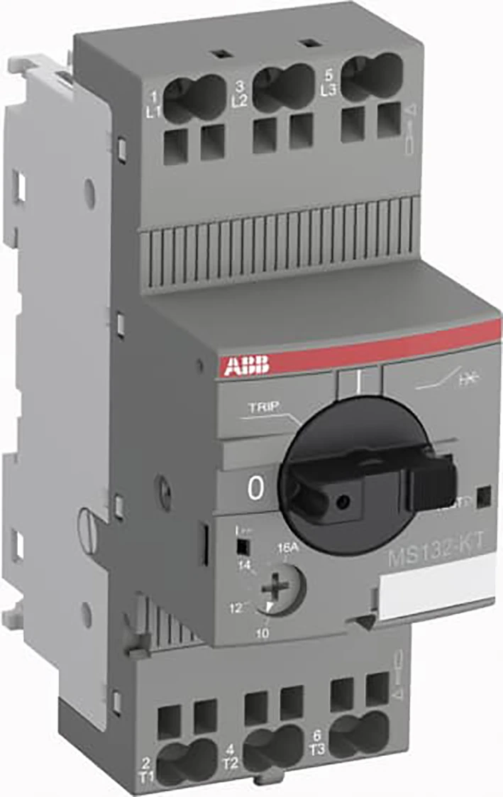 ABB Vermogensschakelaar voor trafo-, generator- en installatiebeveiliging MS132-2.5KT