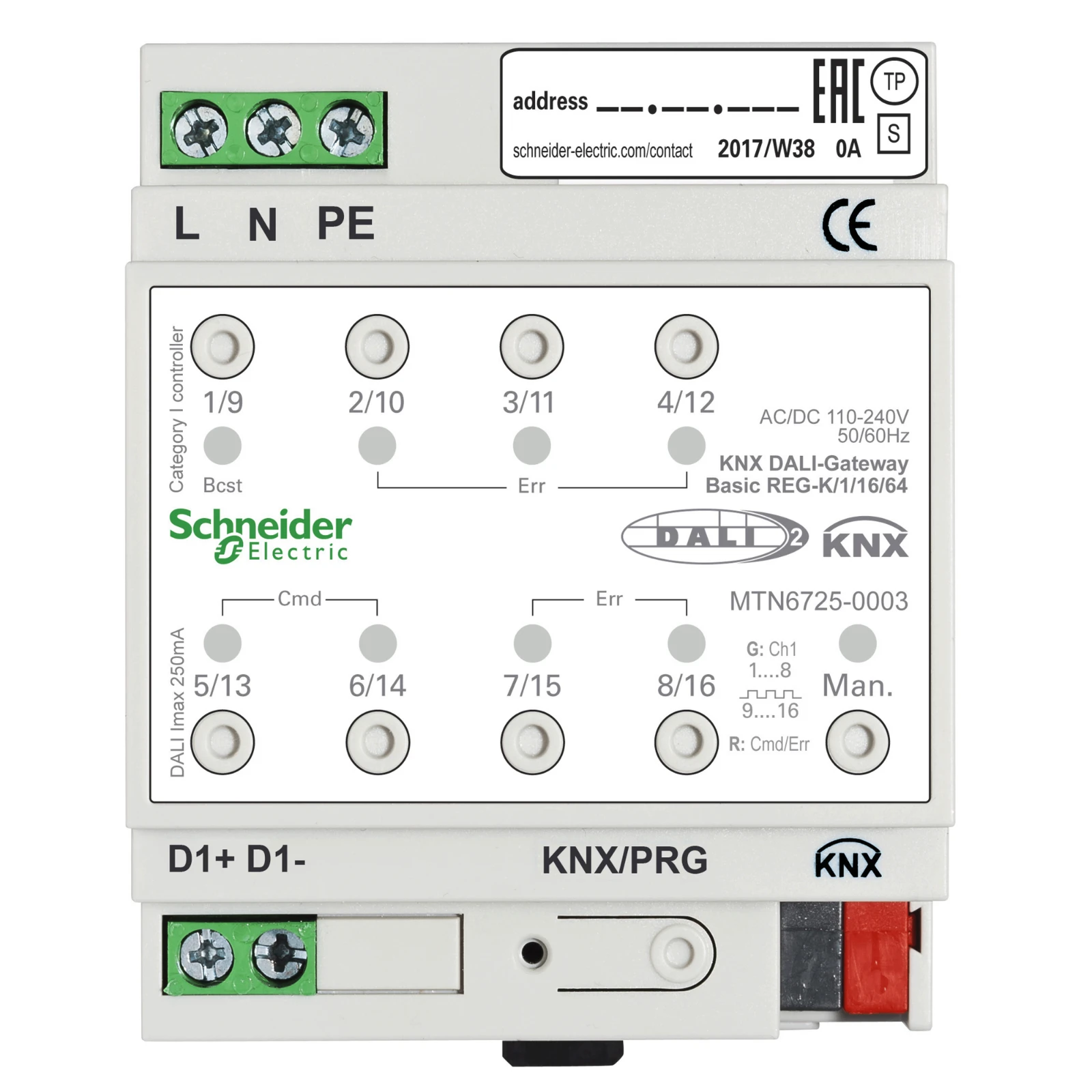 3074861 - Schneider Electric MTN6725-0003