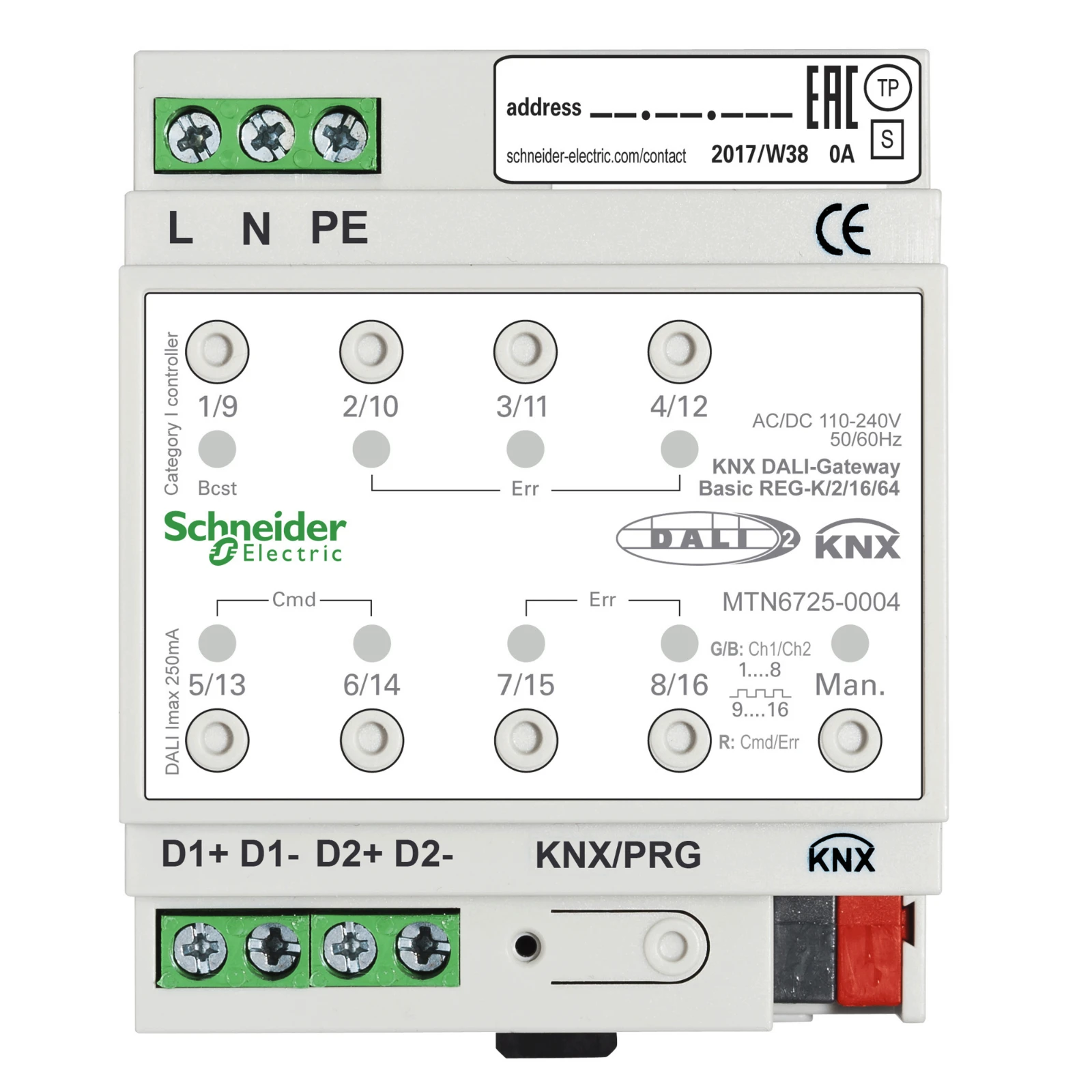 3075082 - Schneider Electric MTN6725-0004