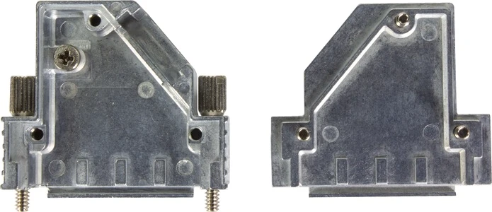 Harting Sub-D connectorkap InduCom 15P hood S40° w GB K scr 4-