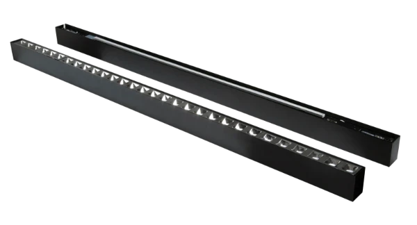 HORIZON 25W 4000K UGR<19 Linear Light 1410mm Matte Black
