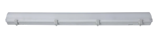 HARBOUR 2x10W LED Corrosion Proof IP65 2ft Grey CCT3 Selectable (3000K/4000K/6500K)