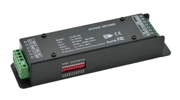 DMX 512 Decoder 4CH CV