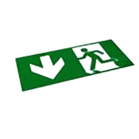 EXIT BOX Spare Running Man Legend DOWN