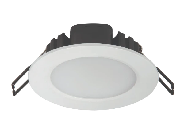 SLOGAN 8W CCT selectable 3000K 4000K 5000K 6500K slim LED downlight IP44 dimmable white