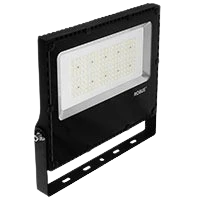 COSMIC 125W LED Flood Light IP65 Black 4000K Asymmetric