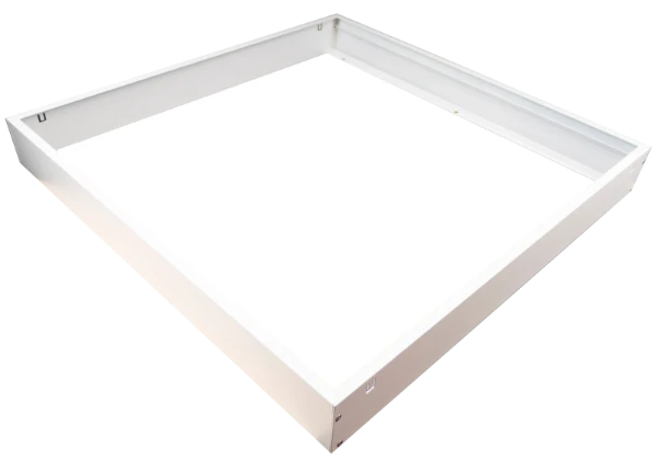 DALLAS Surface Mount Box Kit For 60x60 Panel White 70mm Deep Flat Pack
