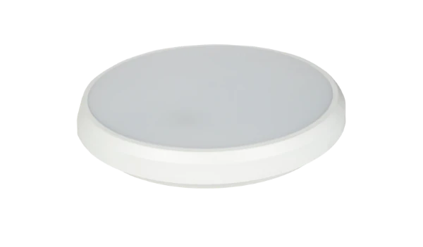 ELEGANCE 13W IP54 1360lm LED Non-Dim 4000K 300mm Diameter 44mm Depth Polycarbonate Bulkhead
