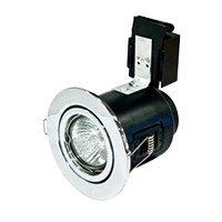 COMPACT 50W Mains Voltage Pressed Steel Fire Rated Downlight