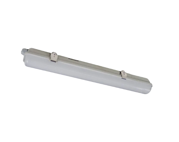 HARBOUR 2x10W LED corrosion proof IP65 2ft Grey CCT3 selectable (3000K/4000K/6500K)