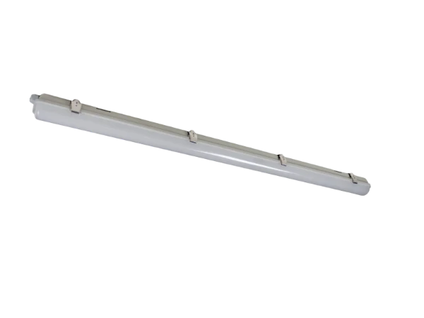 HARBOUR 1x20W LED Corrosion Proof IP65 4ft Grey CCT3 Selectable (3000K/4000K/6500K)