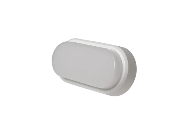 OHIO 16W IP54 Oval Bulkhead 3000 4000 6500K c/w White and Black Trims