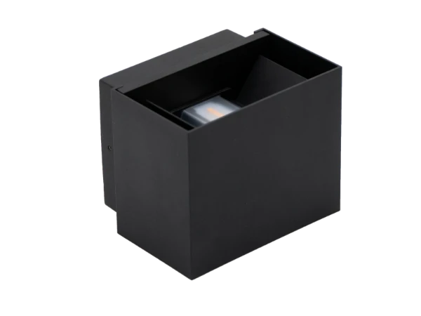 MAXEWELL 10W Adjustable Up/ Down Wall Light IP65 3000K Black