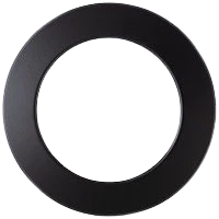STUDIO 18W LED Downlight Matte Black Trim Accessory