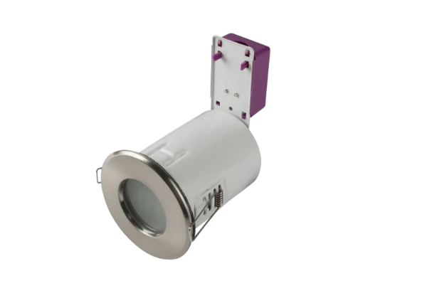 STARLING 50W Mains Voltage Steel Fire Rated Shower Downlight