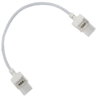 VEGAS EASY CLIP Connector For 12V/24V CCT2 Tunable IP67 LED Strip-To-Strip With 150mm Wire/ Priced Per 1pc