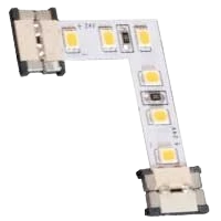 VEGAS EASY CLIP L-STRIP Left Connector 9.6W/ 24V 3000K Priced Per 1pc