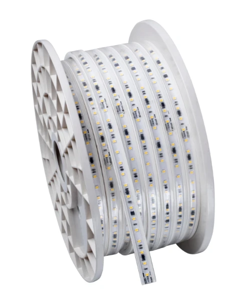 VEGAS AC Strip 8W/m 240V Warm White 3000K IP67 50m - Priced Per m