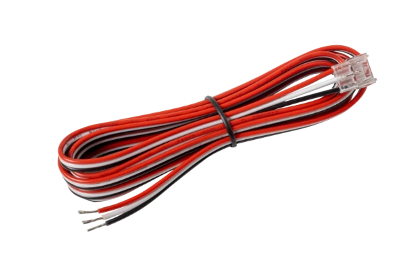 VEGAS EASY CLIP Connector For 12V And 24V CCT2 IP20/ Strip-To-Driver With 2000mm Wire/ Priced Per 1 pc