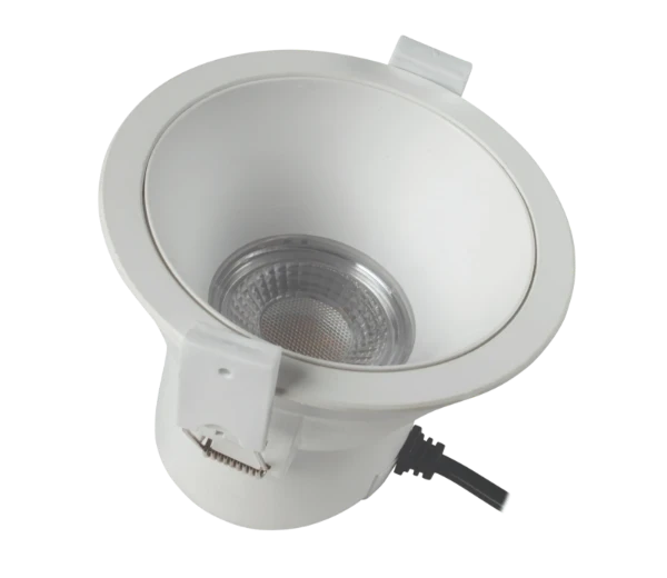 CASSIE 8W CCT4 Selectable LED Downlight With Reflector IP44 Dimmable