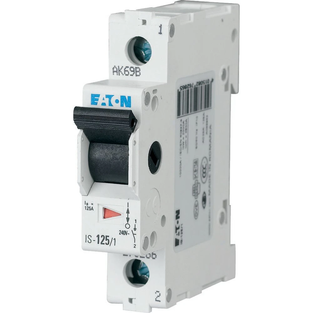 Main switch for distribution board Eaton